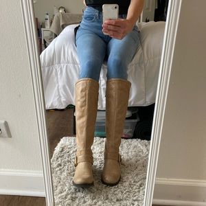 STEVE madden distressed boot